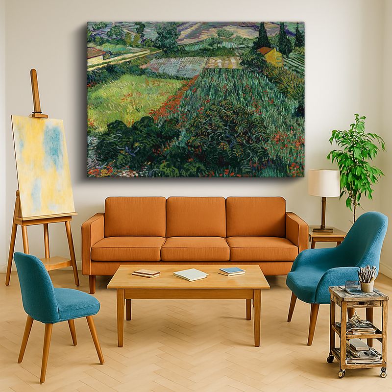 Ressam Kanvas Tablo 1042